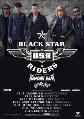 11 Black Star Riders Flyer